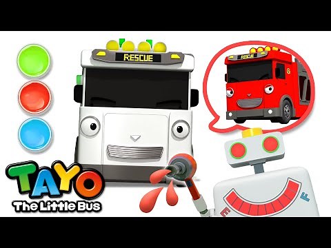 Learn Colors & Strong’s Rainbow Gas Station!🌈| Fun Color Story for Kids