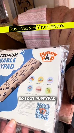 45 reactions | Our BLACK FRIDAY SALE just launched!  Get 20% OFF + 3 Free PuppyPads + 3 Free Gifts + Free Delivery The only pee pad that attracts your dog to pee on it  Lasts Over A Year  Hundreds of thousands of happy dog parents love PuppyPad ❌ No training required ∞ Absorbs instantly with no leaks or smell Loved by doggy shelters around the world Grab yours here: https://shop.puppypad.co/listicle/szn | PuppyPad | Facebook