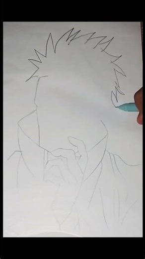 || Draw Obitouchiha 🔥||#animedrawing #anime #arts || || #narutoshippuden #drawings ||