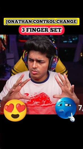 Jonathan control change 3 finger almost ‪@JONATHANGAMINGYT‬ #shorts #jonathan #bgmi #control