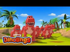 Welcome to Dinolings 🦖 | Ten Little T-Rexes and More | Dinolings Official