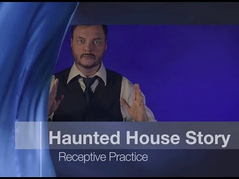SIGN WITH ROBERT - "Haunted House" - ASL Receptive Practice