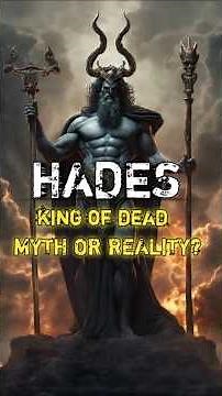 Hades : God of the Dead : Underworld ka Khofnaak Badshah ! #shorts #hades #echoesofhistory