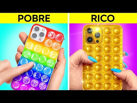OH NO, I'M BROKEN! || Rich people's tricks to become popular with 123 GO! GOLD