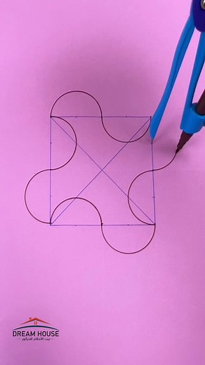 Geometric Patterns | Design (129) #GeometricArt #HandDrawing #ArtDesign #TraditionalStyle | بيت الاحلام للديكور