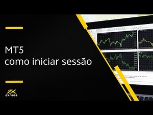 Como iniciar sessão no MT5 para Windows