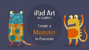 Art sur iPad : créer un monstre - Une introduction à Procreate | Nic Squirrell | Skillshare