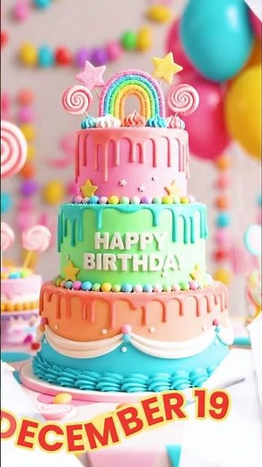 🎂 Happy Birthday – December 19 | Wishing you joy, love, and happiness! 💖