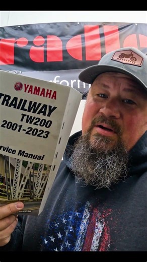 This Manual Solves Every TW Problem #yamaha #repair #shorts