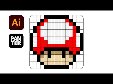 How I Made Pixel Art in Illustrator So Easy!