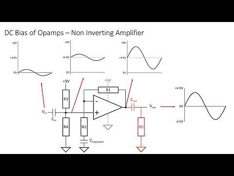 10 Opamps: DC Bias For Single Supply Circuits