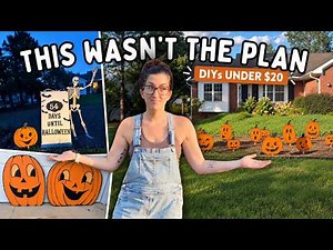 I Made My Whole Halloween Yard Out of Plywood 🎃 Cheap DIY Cutouts That Look Expensive (2026)