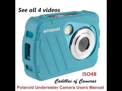 Polaroid ISO48 Underwater Camera Fundamentals Users Manual