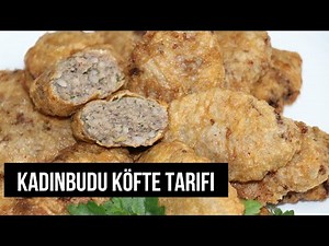 KADINBUDU KÖFTE NASIL YAPILIR TARİFİ / TAM KIVAMINDA KADINBUDU KÖFTE YAPILIŞI / KOLAYYEMEK TARİFLERİ