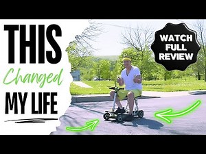 Smallest & Lightest Mobility Scooter! [Car Camping & Travel]