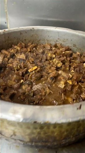 Slow cooked goat 🐐 meat