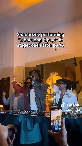 Shaboozey Live Performance at Stagecoach Afterparty