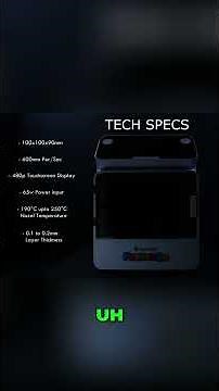 PrintyGo 3D Printer: Unboxing & INSANE Specs Revealed! #shorts