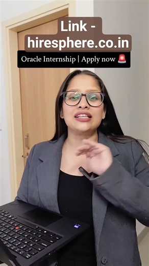 Oracle Internship Alert 🚨 | UG & PG Students