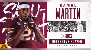7.7K views · 755 reactions | Through six games, five #Gophers have garnered #B1G Player of the Week awards. That's a lot of love from the conference. | Minnesota Football | Facebook