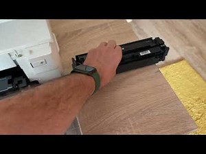 Replacing the Toner Cartridge - HP Color Laserjet PRO M254DW M254NW M280NW M281FDN M281FDW