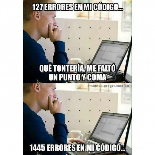 Programación en Java yo intentando buscar el error y solo es una coma😤 | Programación en Java