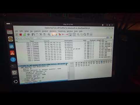 NRF Bluetooth BLE Sniffer In Action With Wireshark