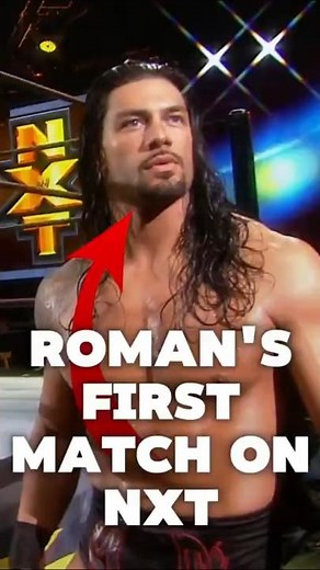 Roman Reigns' first matches on every WWE show #wwe #wrestling #shorts