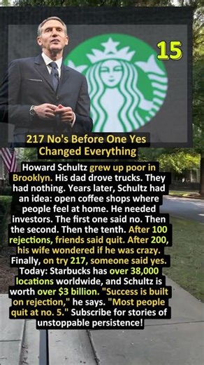 217 No's Before One Yes Changed Everything ☕💼