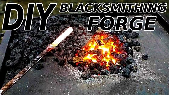 I built a blacksmith forge from scratch