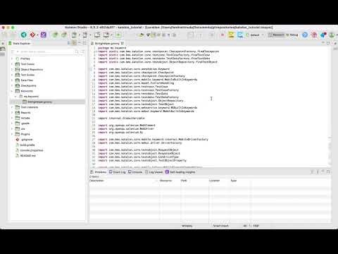 Katalon 9 - Custom Keywords