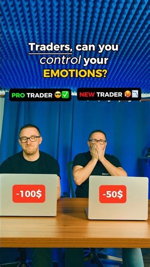 Control emotions while trading