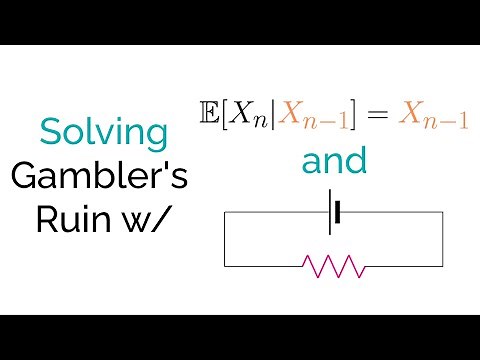Solving Gambler's Ruin with Martingale and Electric Networks