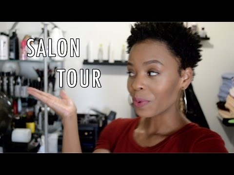 IN-HOME SALON TOUR + PORTABLE SHAMPOO BOWL 💋