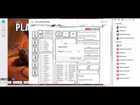 Tuto Roll20: La feuille de personnage (1/3)