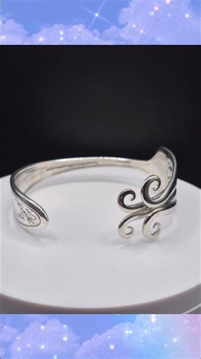 Watch me create this simple but beautifully designed bracelet from an old fork