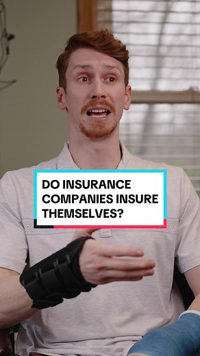 Do insurance companies actually insure themselves when they have to pay out? #Insurance #insurancetips #insuranceagent #insurancepolicy