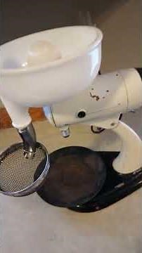 1939 model 5 Sunbeam mixmaster juicer attachment