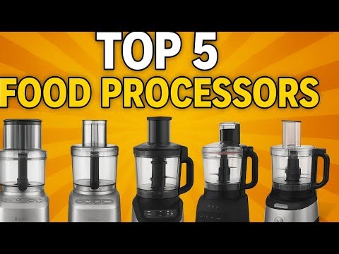 Top 5 Best Food Processors 2025 | Breville, Ninja, Cuisinart & More!