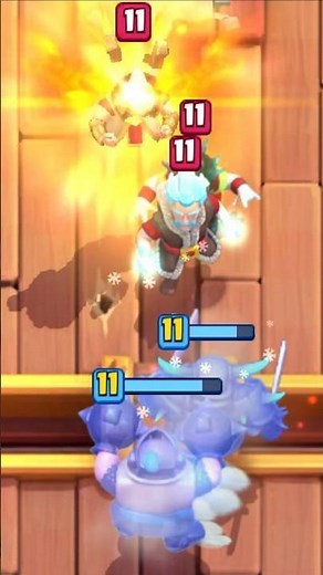 MEGA KNIGHT + PEKKA Vs HERO WIZARD TEAM #clashroyale