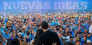 New Ideas Political Party. Number One Political Party in El Salvador