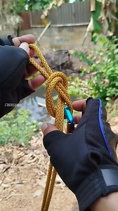 136K views · 600 reactions | knot combined with a carabiner #tying #knot #knots #rope #camping #campingknots #a #Amarres #outdoorskills #diycrafts #Campinglife #diyproject #TyingTheKnot #Homemade #dailylife | C'mens Knots | Facebook