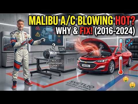 WHY Chevy Malibu AC Isn't Working BLOW HOT: Top 5 Reasons & Troubleshooting (2016-2024)