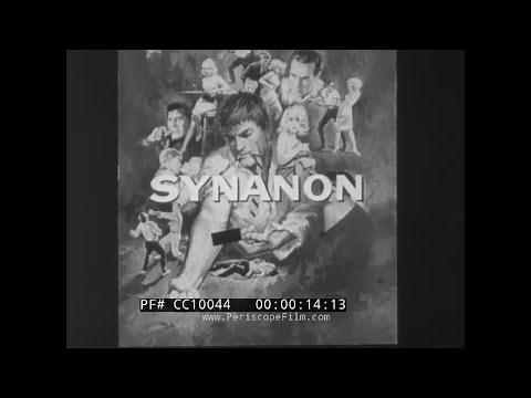 " SYNANON " 1965 SYNANON DRUG REHAB PROGRAM FEATURE FILM TRAILER CC10044