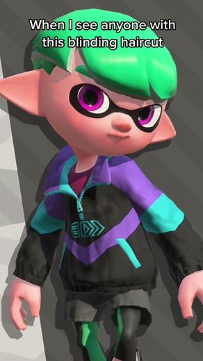 Inkling vs Octoling Hairstyle Battle in Splatoon