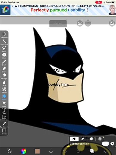 Drawing Nosferatu: A Tribute to Batman