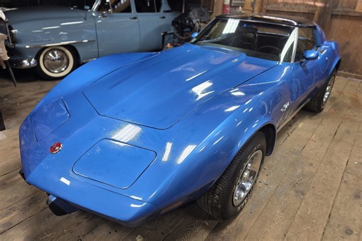 No Reserve: 1975 Chevrolet Corvette 4-Speed Project