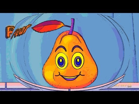 Let’s Learn Fruits! 🍐💖 | Funny Pear Cartoon