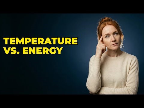 How Is Temperature Distinct From Total Thermal Energy?