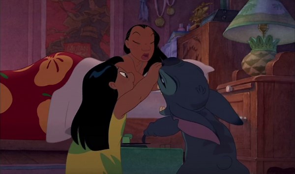 Stitch Plays 'Beauty of The Night' on Record Player | Lilo & Stitch